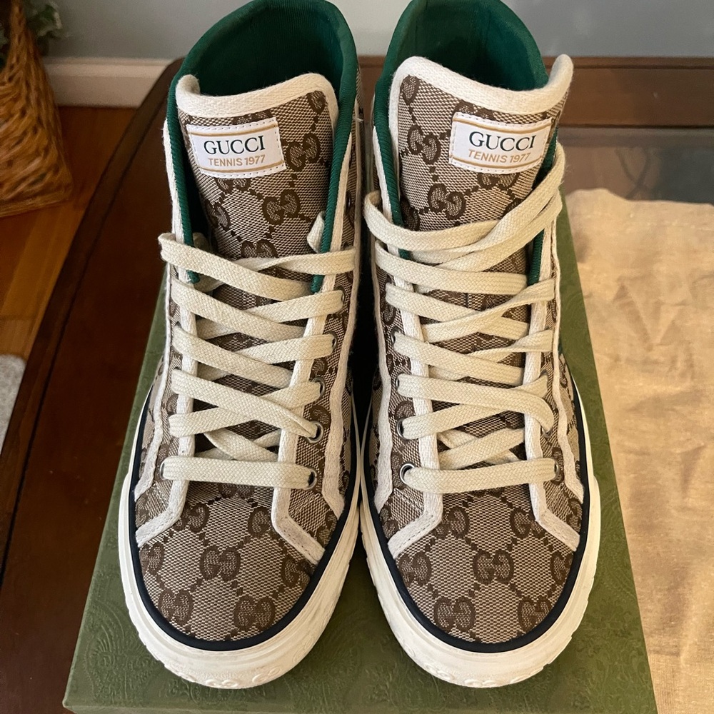 Gucci Women’s size 8 1977 high rise sneakers
